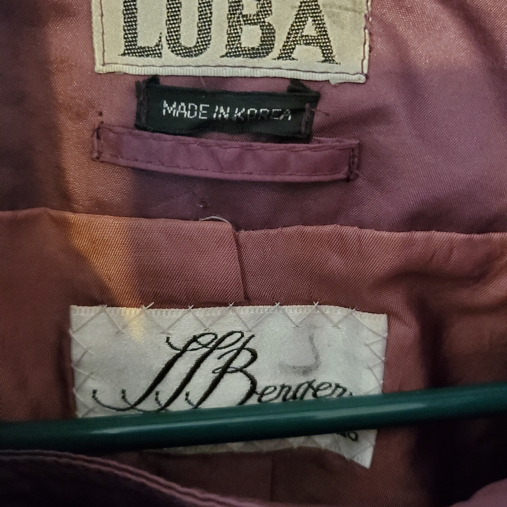 Vintage Raincoat Trench Coat Luba 80's Knee Length - Picture 4 of 5